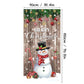 🎅 Christmas Door Cover For Instant Holiday Decor – Fade Resistant, Multi-Scene, Vivid Prints ✨