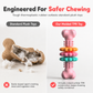 ⏳🔥LIMITED-TIME 50% OFF! ⏰Durable TPR Bone Shaped Dog Chew Toy Bite Resistant Teething Toy for Large Dogs🦴