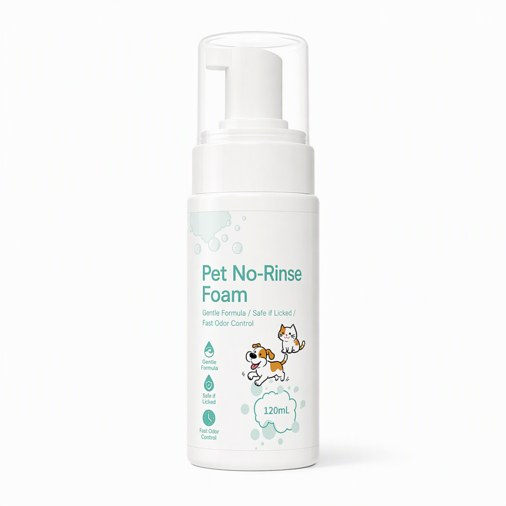 🐾 50% OFF! No-Rinse Pet Cleaning Mousse for Cats and Dogs ✨