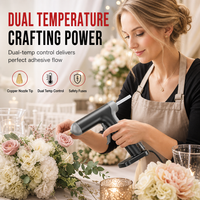 📢📢50% OFF !! ⏰Cordless Hot Melt Glue Gun Set – 2000mAh Rechargeable & 10 Glue Sticks, DIY Crafts Made Easy ✨