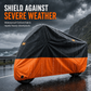 ⏰Waterproof Motorcycle Cover with Lock Holes