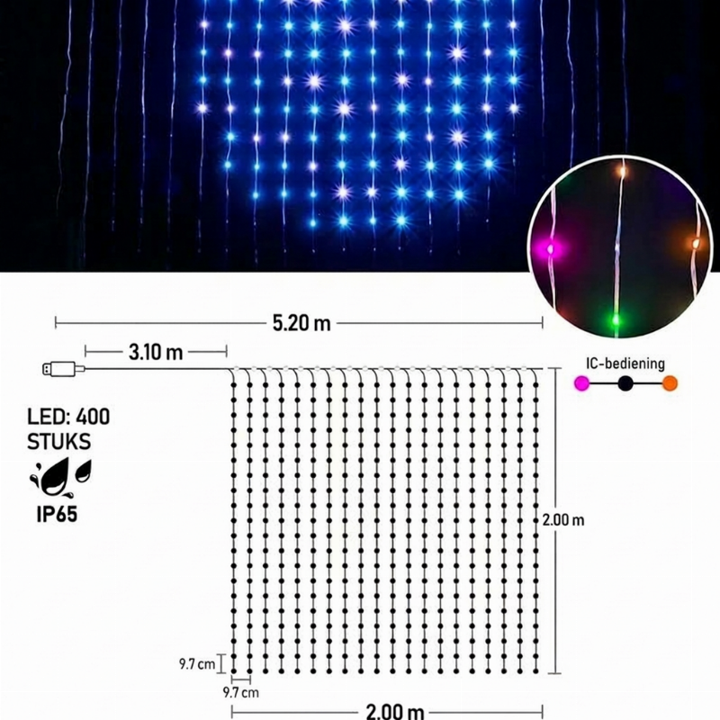 🎄 55% OFF! 💡 Smart LED Curtain Lights – Transform Your Space with App Control, Music Sync & Custom Light Effects ✨