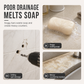⏰Vacuum Suction Soap Dish: V-Shaped Drainage, Rustproof Aluminum, No Drilling, Twist-Lock🧼