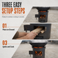 🔥 LIMITED-TIME 50% OFF! ⛺ Multifunctional Portable Wood & Charcoal Stove – Rust Resistant, Camping BBQ & Heating ✨