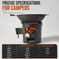 🔥 LIMITED-TIME 50% OFF! ⛺ Multifunctional Portable Wood & Charcoal Stove – Rust Resistant, Camping BBQ & Heating ✨
