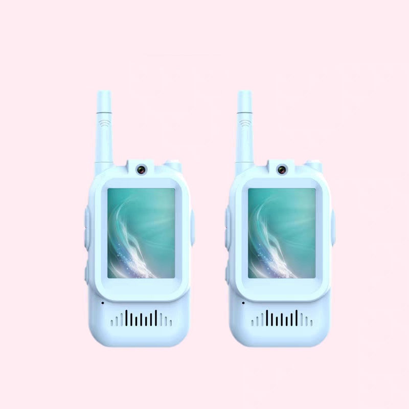 🏆 Last Day Special Price £9.99! 📹 Kids' Video Walkie Talkies – Live Video Chat & 3 Fun Voice Effects