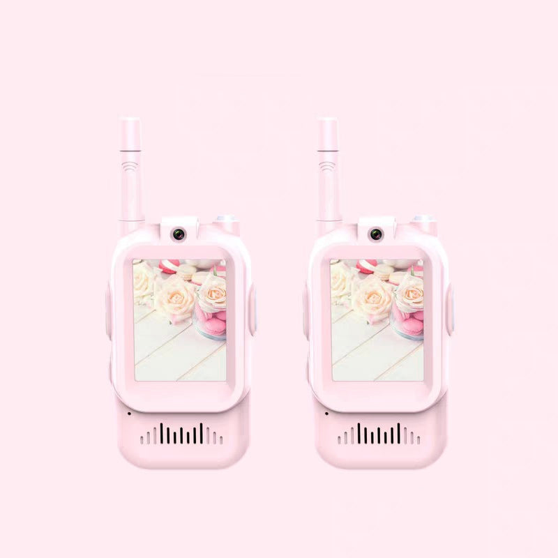 🏆 Last Day Special Price £9.99! 📹 Kids' Video Walkie Talkies – Live Video Chat & 3 Fun Voice Effects