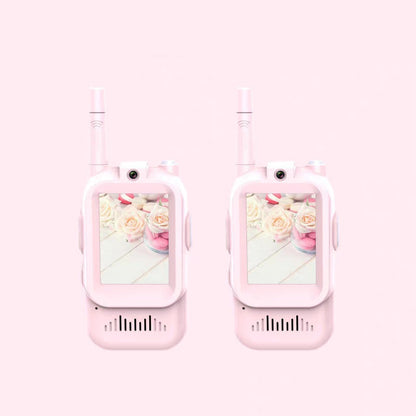 🏆 Last Day Special Price £9.99! 📹 Kids' Video Walkie Talkies – Live Video Chat & 3 Fun Voice Effects