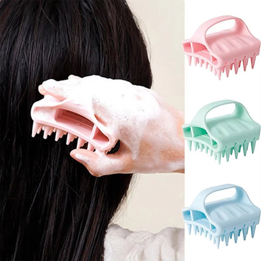 ⏰ Soft Silicone Scalp Massager – Gentle Cleansing & Relaxing Care 🚿🪮