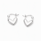 🎁2026 New Arrivals 50% OFF💥 Minimalist Smooth Heart Huggie Hoop Earrings – Light, Elegant, Versatile 🤍
