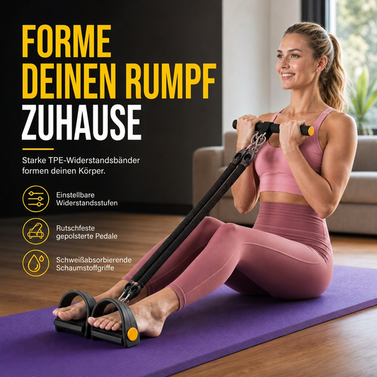 📢📢 50% OFF ⏰ Multifunctional Pedal Resistance Band, Elastic Pull Rope