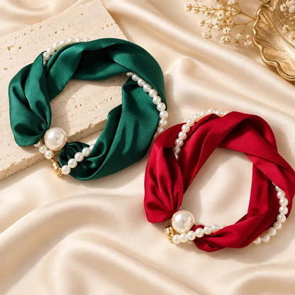 ⏳Limited-time 50% off⏰Pearl Scarf Necklace