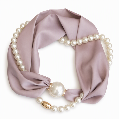 ⏳Limited-time 50% off⏰Pearl Scarf Necklace