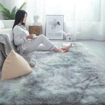⏳🔥LIMITED-TIME 50% OFF! ⏰ Soft Fluffy Velvet Rug: Dense Plush, Non-Shed, Cloud Comfort, for Living Room & Bedroom🧸