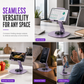 ✨Premium All-Metal Phone Stand – 360° Rotating Desktop Holder