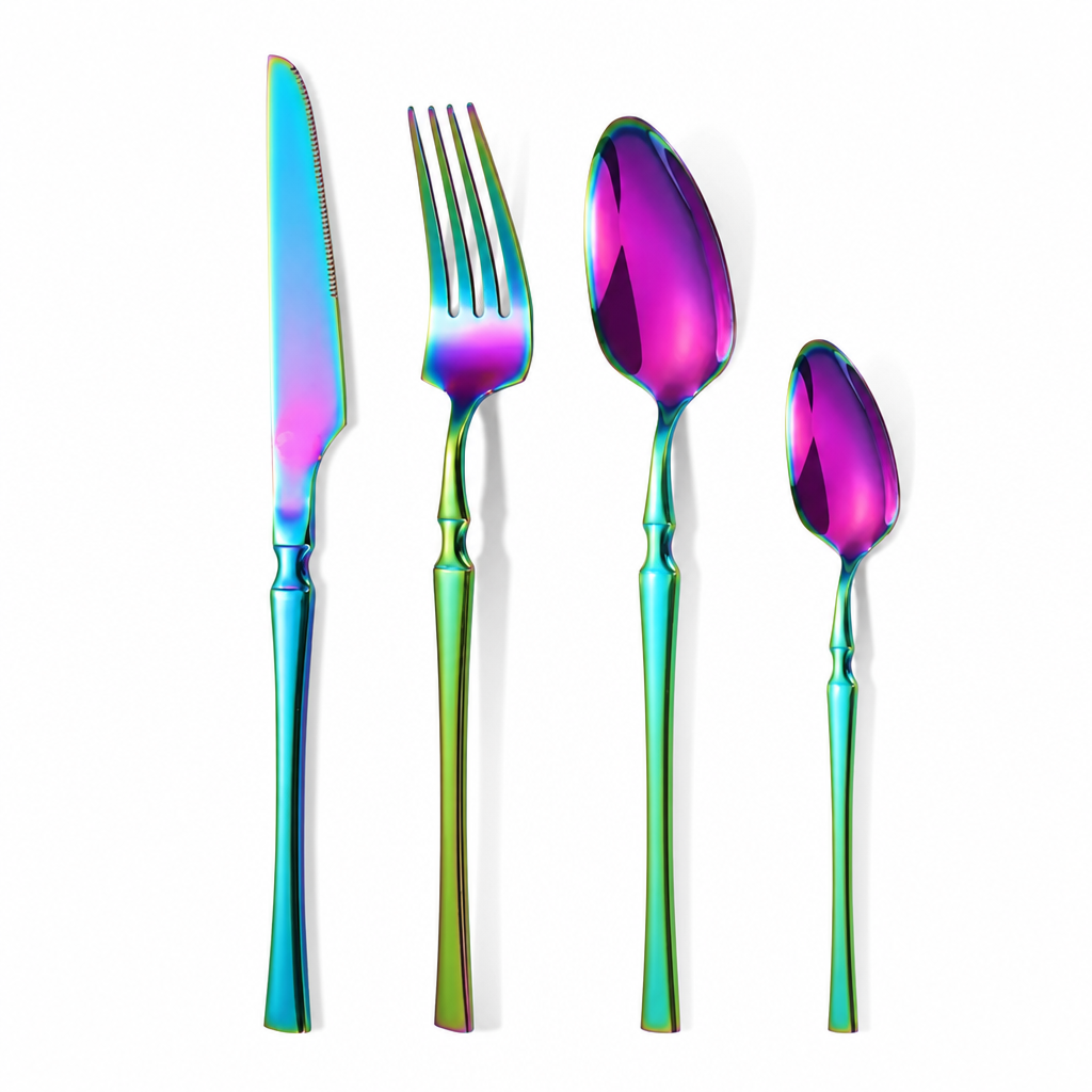 ⏳Time-Limited Special 50% OFF!⏰🍽️ 304 Stainless Steel Cutlery Set – Slim, Elegant & Mirror Polished ✨