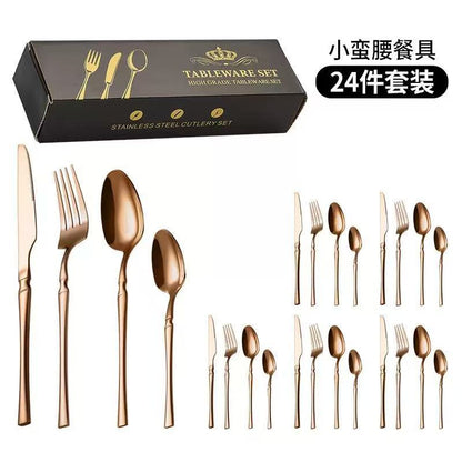 ⏳Time-Limited Special 50% OFF!⏰🍽️ 304 Stainless Steel Cutlery Set – Slim, Elegant & Mirror Polished ✨