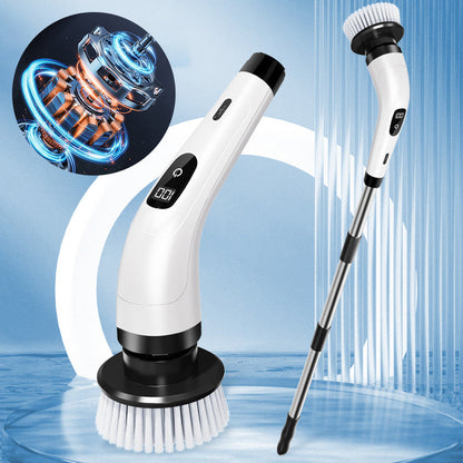 ⏳Time-Limited Special⏰8-in-1 Electric Cleaning Brush Set – Versatile Home Cleaning Made Easier ✨