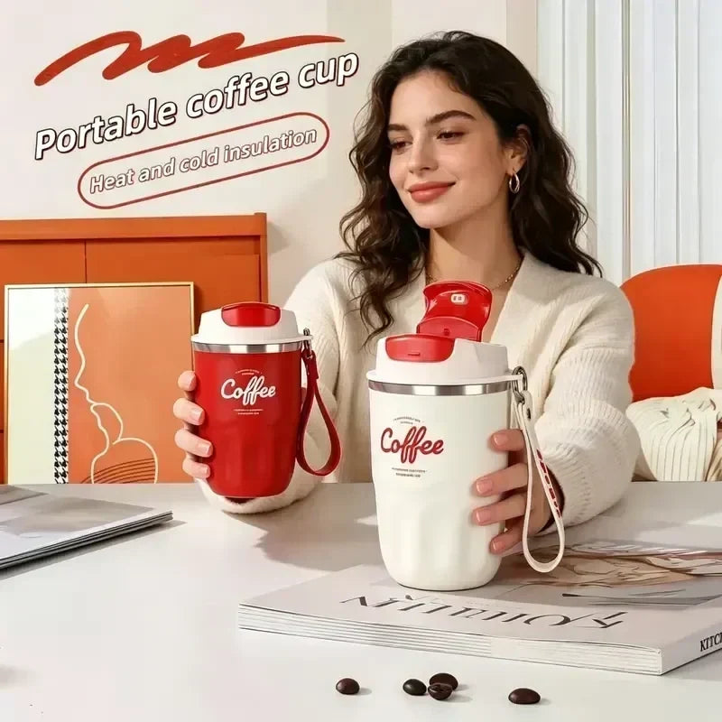 ⏳Time-Limited Special ⏰Portable Smart Thermal Coffee Cup with Temperature Display