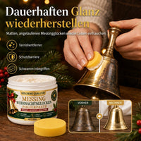 Brass Bell and Copper Polish Cream for Tarnish and Oxidation Removal