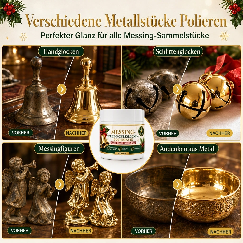 Brass Bell and Copper Polish Cream for Tarnish and Oxidation Removal
