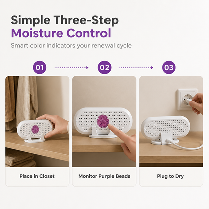 🥳2026 HOT SALE 💦Mini Reusable Household Dehumidifier💞45K+ SOLD! 🔥