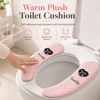 📢📢50%  OFF !! ⏰Electrostatic Toilet Seat Cushions – Traceless Stick-On Pads, 1 Pair