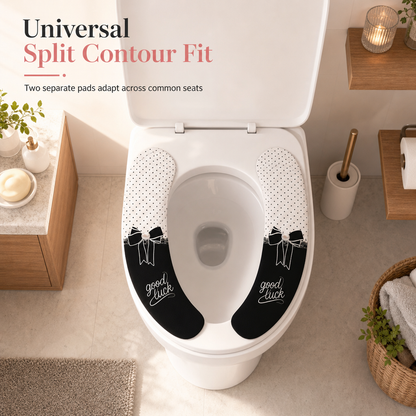 📢📢50%  OFF !! ⏰Electrostatic Toilet Seat Cushions – Traceless Stick-On Pads, 1 Pair