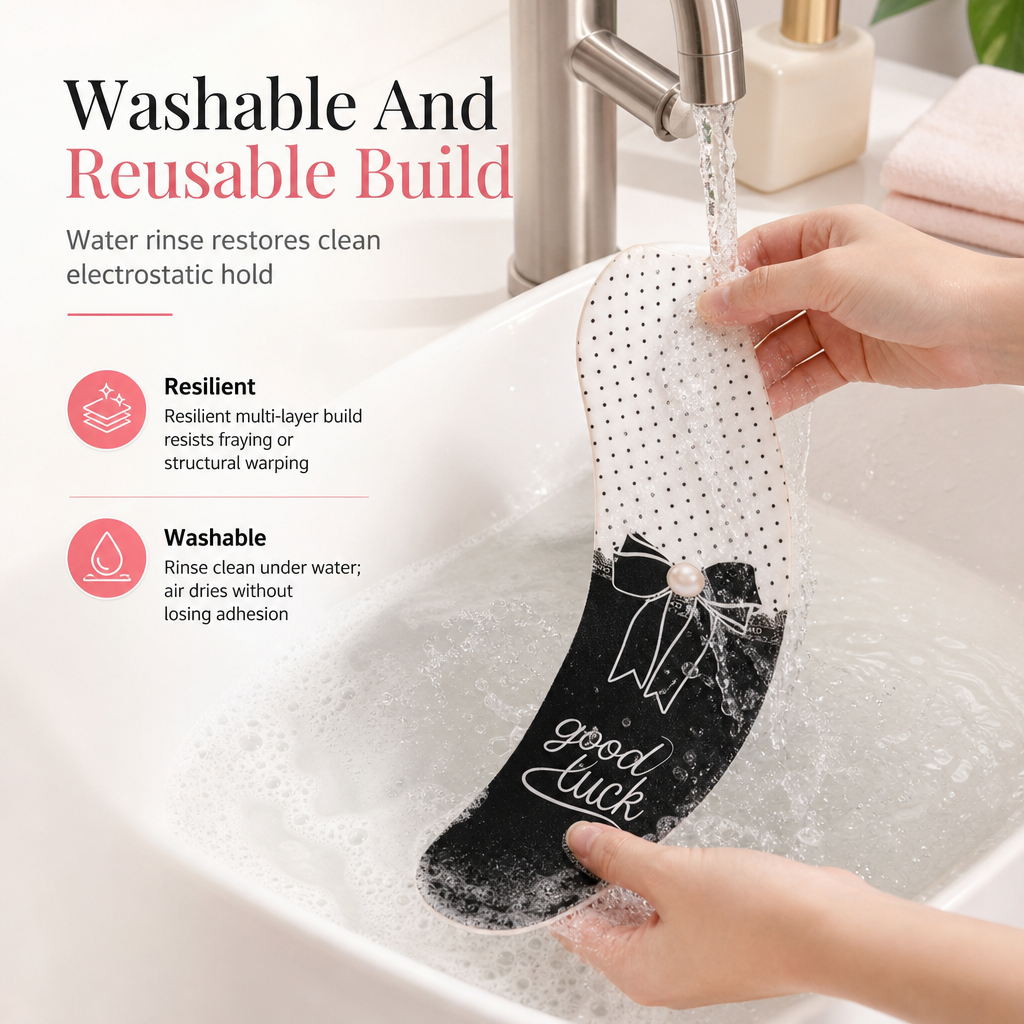 📢📢50%  OFF !! ⏰Electrostatic Toilet Seat Cushions – Traceless Stick-On Pads, 1 Pair