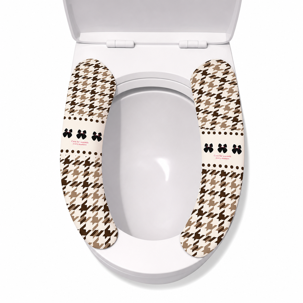 📢📢50%  OFF !! ⏰Electrostatic Toilet Seat Cushions – Traceless Stick-On Pads, 1 Pair