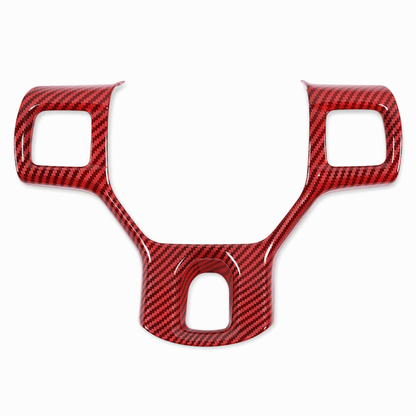 ✨ Steering Wheel Trim Cover For RAM Trucks – Carbon Look, Scratch-proof, Snap-on 🛠️
