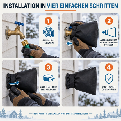🚰 50% OFF! ❄️ Outdoor Faucet Cover – Winter freeze protection & insulated ✨