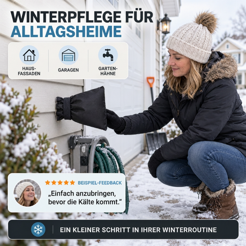 🚰 50% OFF! ❄️ Outdoor Faucet Cover – Winter freeze protection & insulated ✨