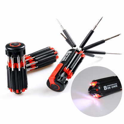 🎁 50% OFF💥 Folding Multi-Bit Screwdriver with LED
