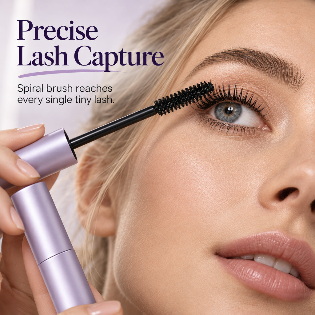 🌸 Waterproof Lengthening and Volumizing Long-lasting Mascara