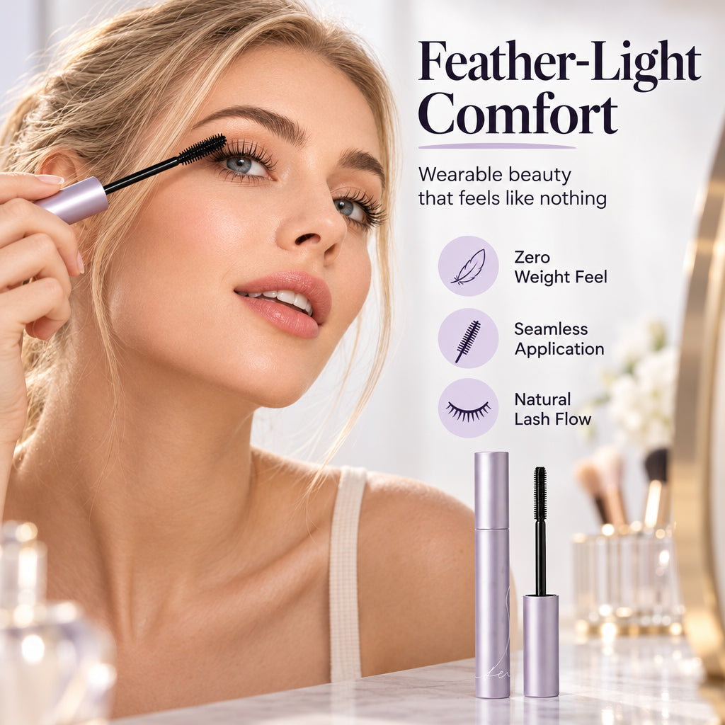 🌸 Waterproof Lengthening and Volumizing Long-lasting Mascara