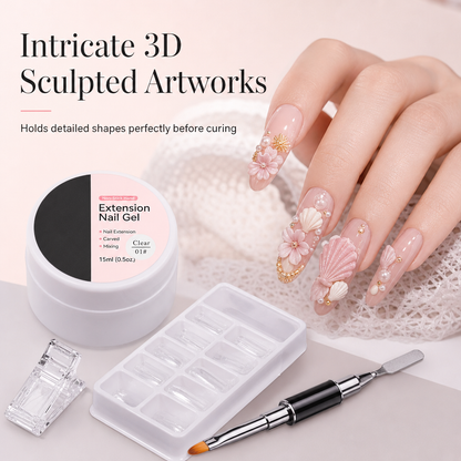 💅50% OFF | Nail Extension Builder Gel – Strong, Smooth & Easy to Shape