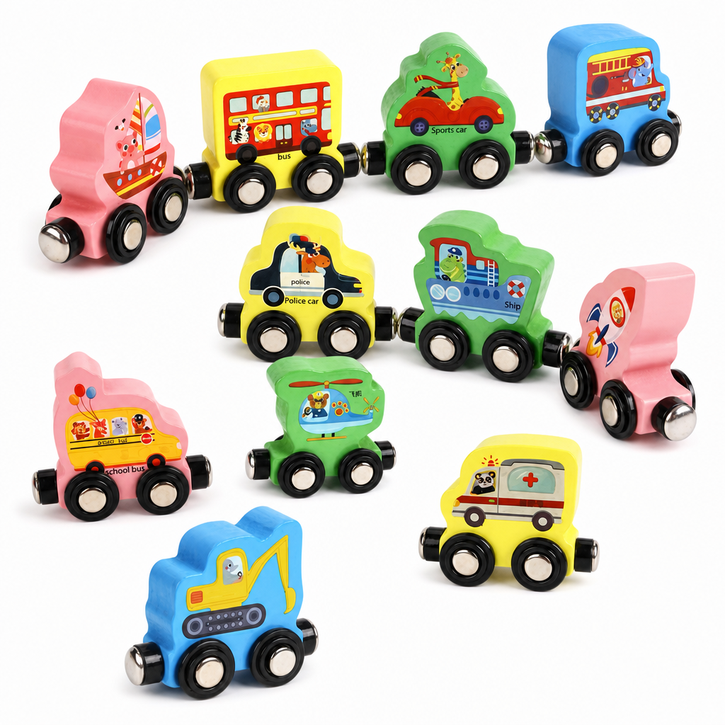 🖤Black Friday Hot Sale 50% OFF♟️Magnetic Number Train Toy Set for Kids