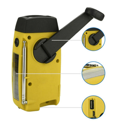 📻LAST DAY PROMOTION 50% OFF NOW!🔋Multifunctional Portable Solar Emergency Radio⚡