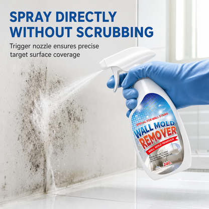 📢Household Wall Mold and Mildew Remover Spray for White Walls and Wallpaper with Spray Head