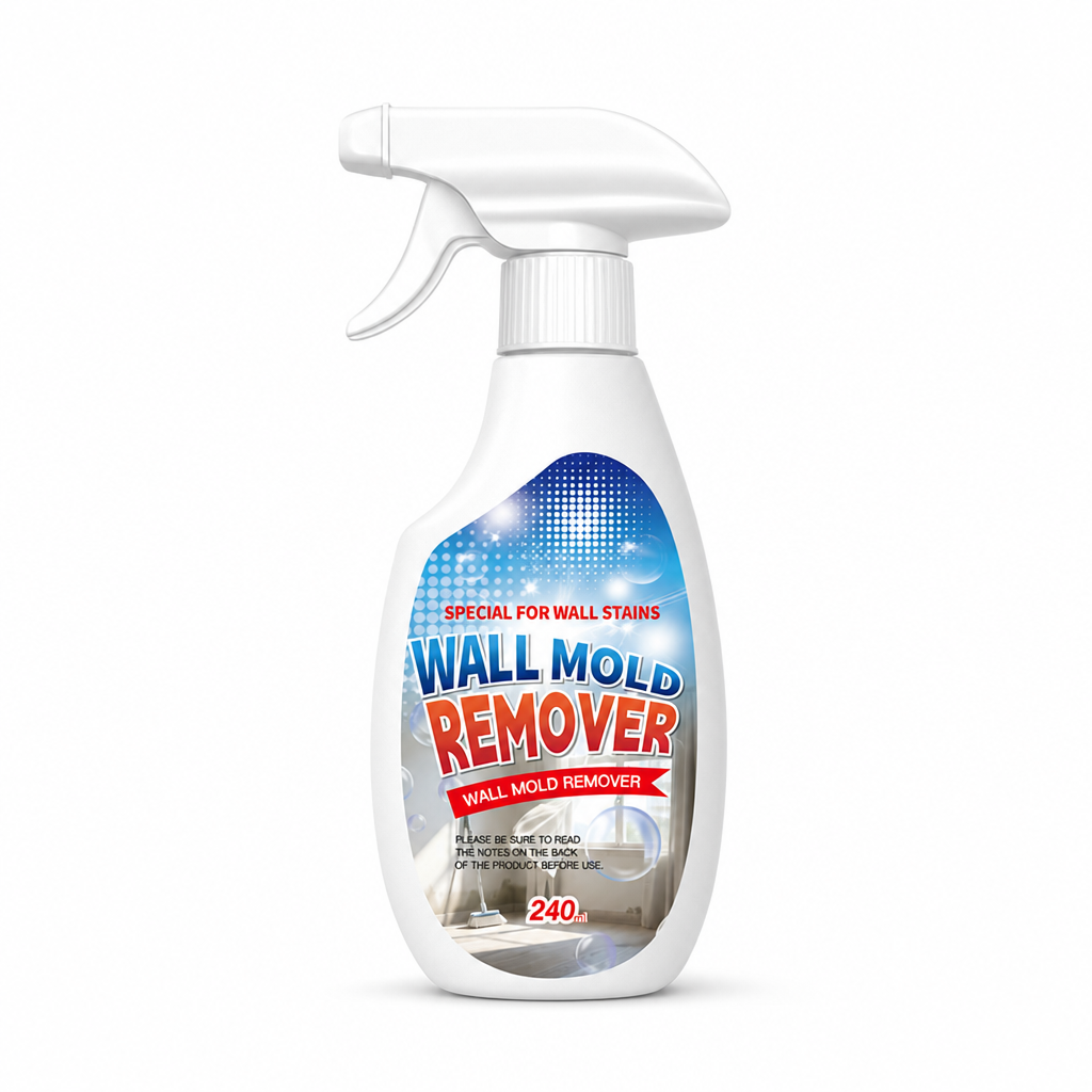 📢Household Wall Mold and Mildew Remover Spray for White Walls and Wallpaper with Spray Head