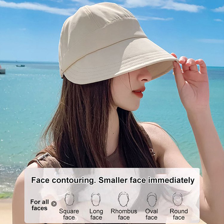 כובע הגנת UV ללא איפור (50% הנחה)